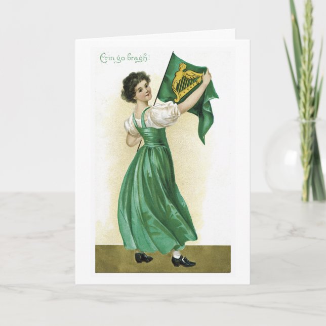 Vintage St Patrick's Day Card (Front)