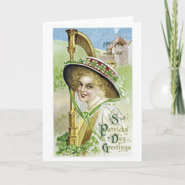 Vintage St Patrick's Day Card (Front)