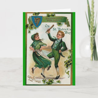 Vintage St Patricks Day Card