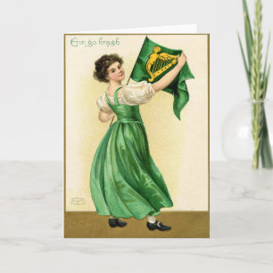 Vintage St Patrick's Day Card