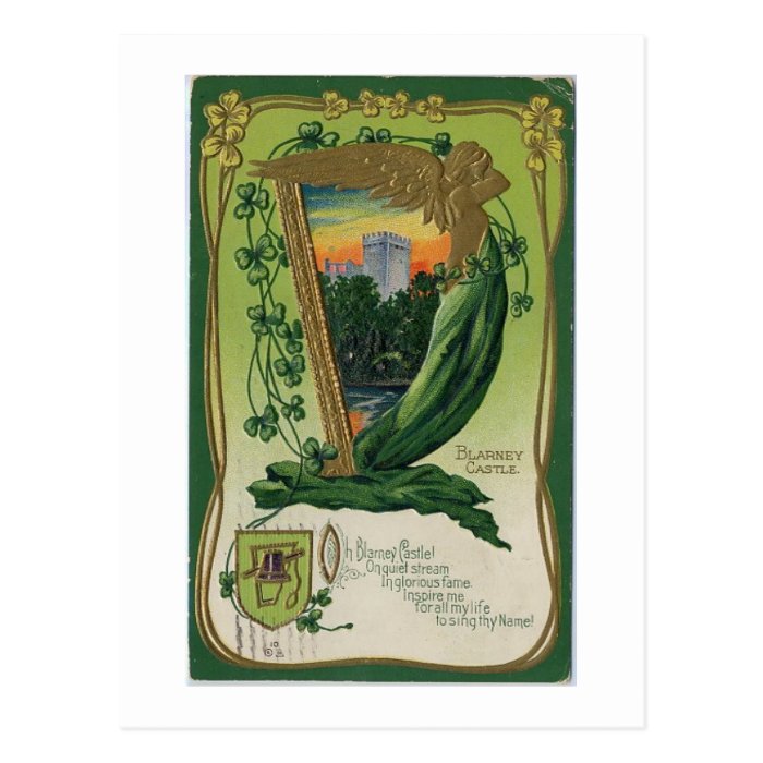 Vintage ST. Patricks Day Card Post Card