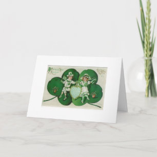 Vintage - St. Patrick's Day Dance, Card