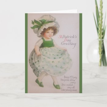 Vintage St. Patrick's Day Greeting Card by RetroMagicShop at Zazzle