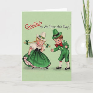 Vintage St. Patrick's Day Greeting Card