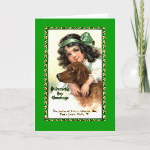 Vintage St Patricks Day Greeting Card Products