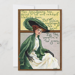 Vintage St Patrick's Day Holiday Card