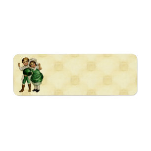 Vintage St Patrick's Day Label