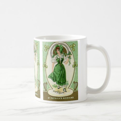 Vintage St Patricks Day My Pretty Irish Colleen Coffee Mug