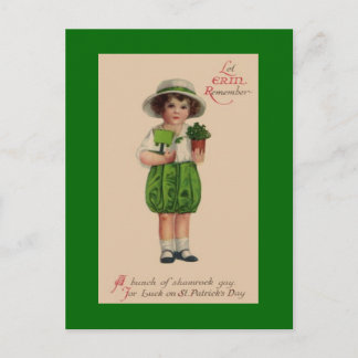 Vintage St. Patrick's Day Postcard