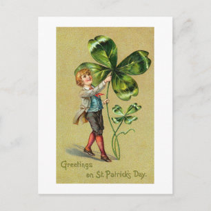 Vintage St. Patricks Day Postcard