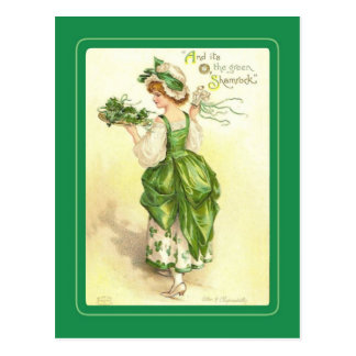 Vintage St Patrick's Day postcard