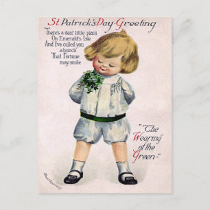 Vintage St Patrick's Day Postcard