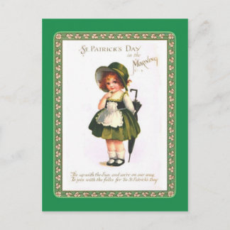 Vintage St Patrick's Day postcard
