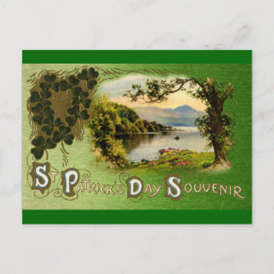 Vintage St Patrick's Day postcard