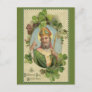 Vintage St. Patricks Day Prayer & Blessing Postcard