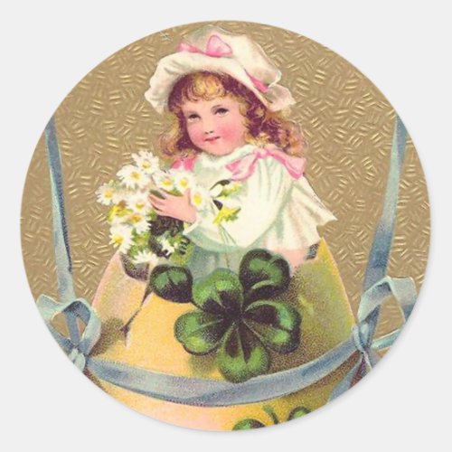 Vintage St Patricks Day Stickers