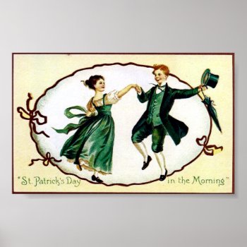Vintage St Patrick's Poster by EndlessVintage at Zazzle