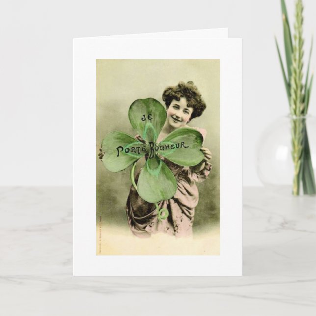 Vintage St. Pat's Day - Irish Shenanigans, Card (Front)