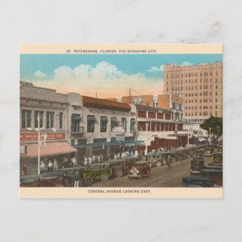 Vintage St. Petersburg Florida Postcard by RetroMagicShop at Zazzle