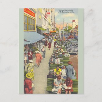 Vintage St. Petersburg Florida Postcard by RetroMagicShop at Zazzle