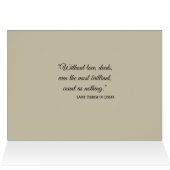 Vintage St. Therese All Occasion Greeting Card (Inside Horizontal (Top))