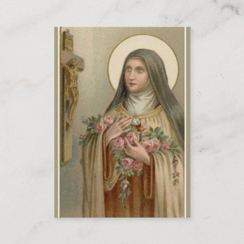 Vintage St Therese the Little Flower Novena Cards