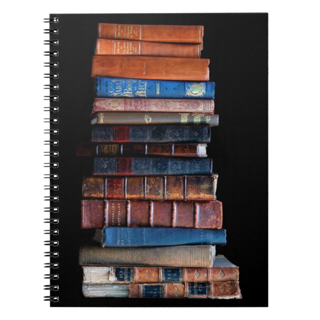 VIntage Stack of Old Books (Front)