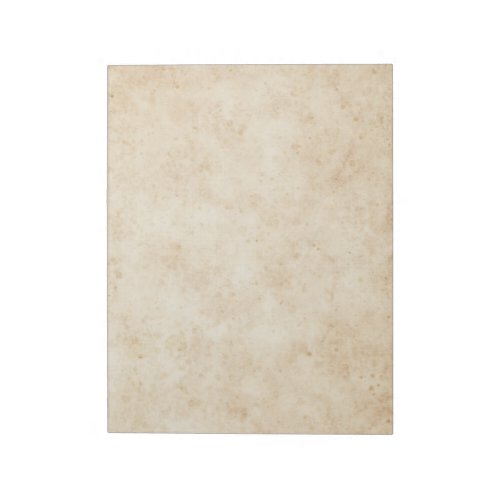 Vintage stained old parchment paper look notepad