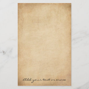Vintage Stained Stationery Paper 3