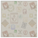 Vintage Stamp Fabric