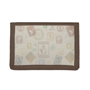 Vintage Stamp Wallet