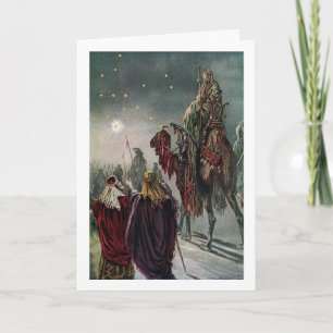 Vintage - Star of Bethlehem, Holiday Card