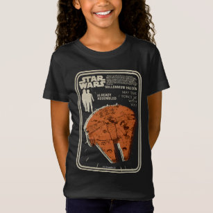 Vintage Star Wars Millennium Falcon Blister Pack T-Shirt
