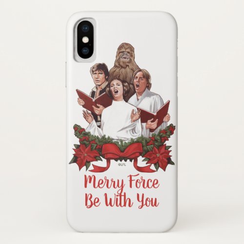 Vintage Star Wars Rebel Choir iPhone X Case