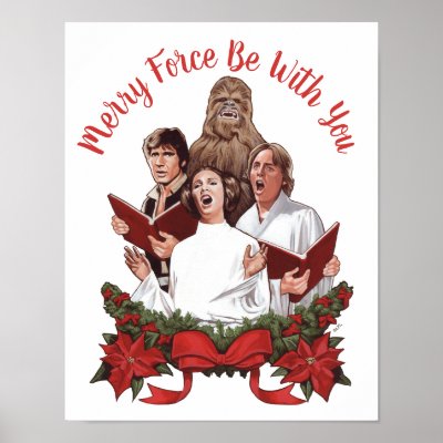 Vintage Star Wars Rebel Choir Poster