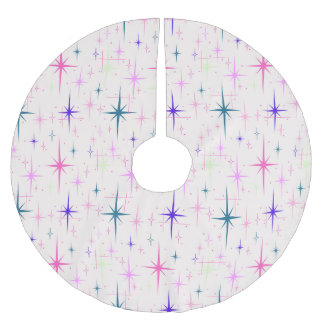 Vintage Starburst Brushed Polyester Tree Skirt