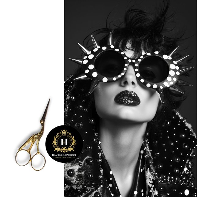 Vintage Starburst Retro Glam Monochrome Decoupage Tissue Paper (Creator Uploaded)