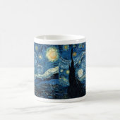 Vintage Starry Night Vincent Van Gogh Coffee Mug (Center)