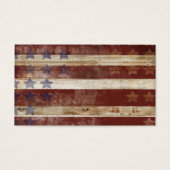 Vintage Stars And Stripes Pine Wood Pattern (Front)