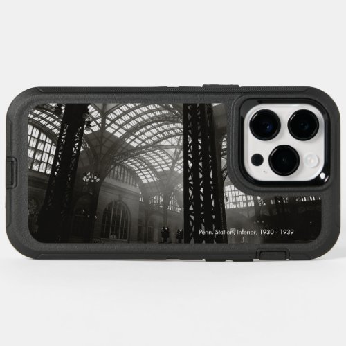 Vintage Station Photography New York City 1930s OtterBox iPhone 14 Pro Max Case