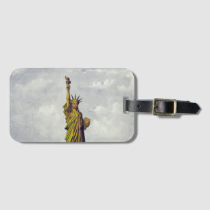 Vintage Statue of Liberty Luggage Tag
