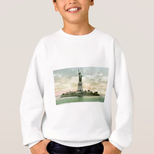 Vintage "Statue of Liberty" Poster. New York. Sweatshirt