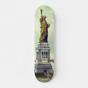 Vintage Statue of Liberty Skateboard