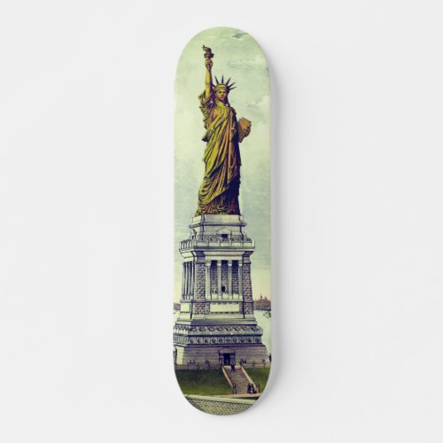 Vintage Statue of Liberty Skateboard