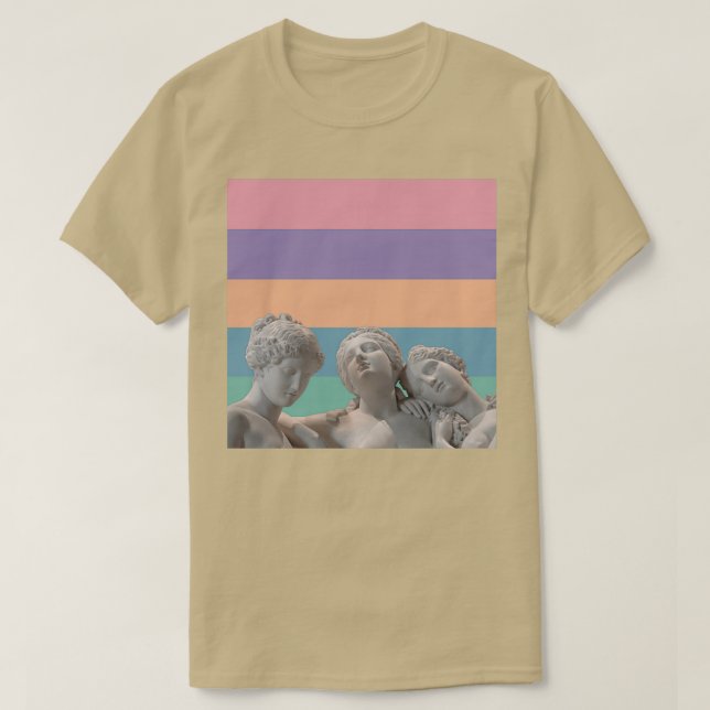 Vintage statue T-Shirt (Design Front)