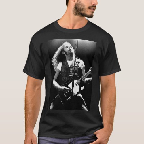 Vintage Status Quo Rock n Roll Music Poster T_Shirt