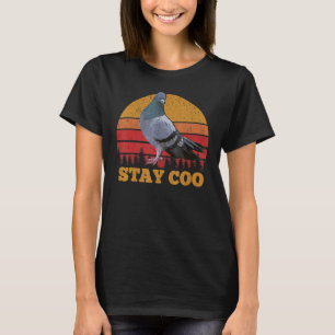 Vintage Stay Coo Vintage Pigeon T-Shirt