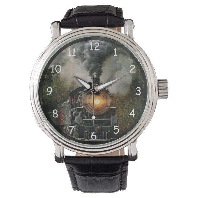 Vintage Steam Engine Train Watch (Front)