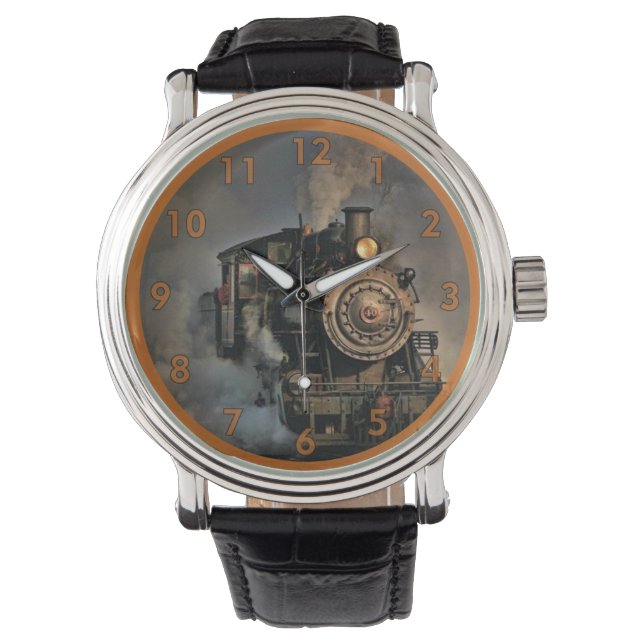 Vintage Steam Engine Train Watch (Front)