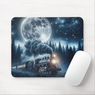Vintage Steam Locomotive Mouse Pad